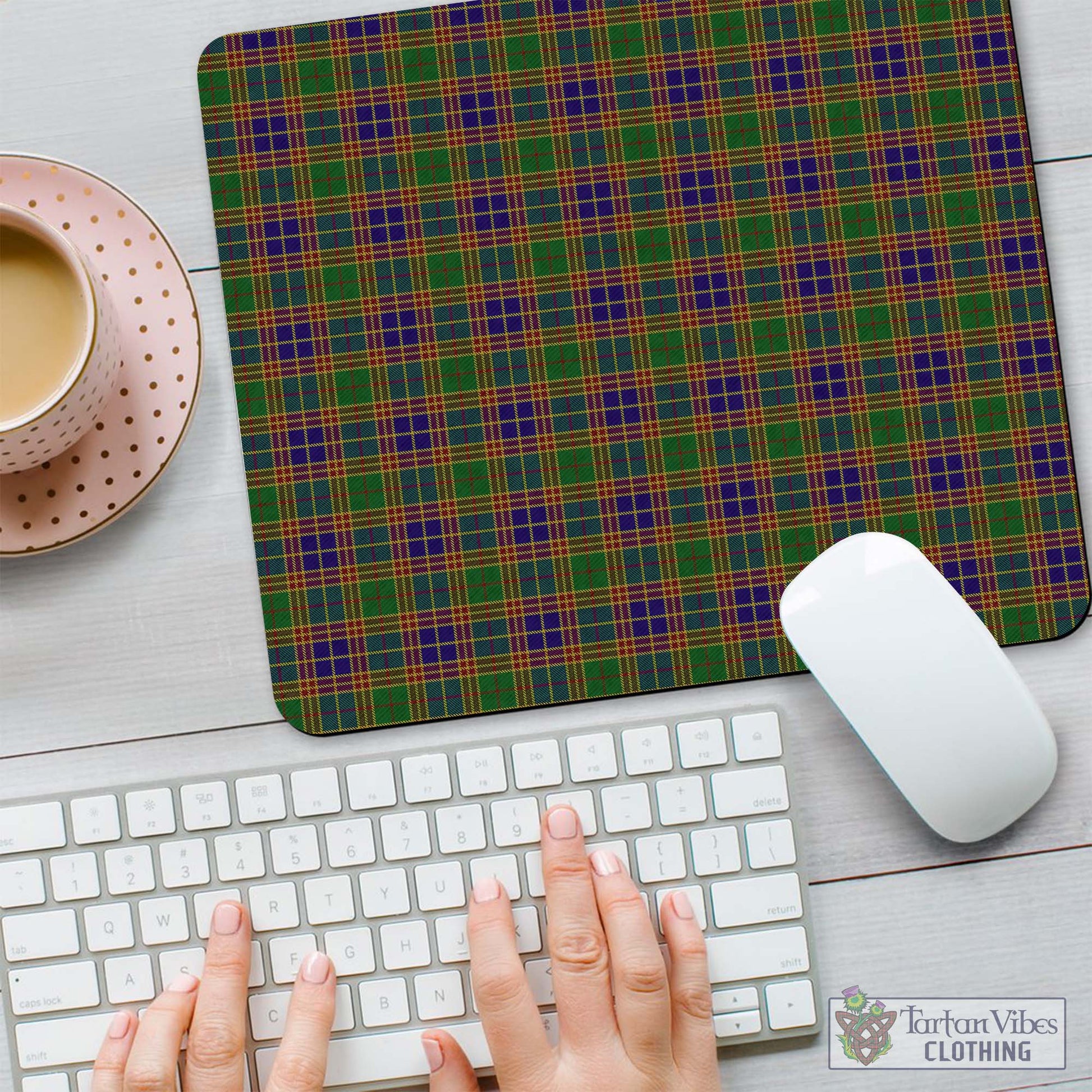 Tartan Vibes Clothing Stevenson Tartan Mouse Pad