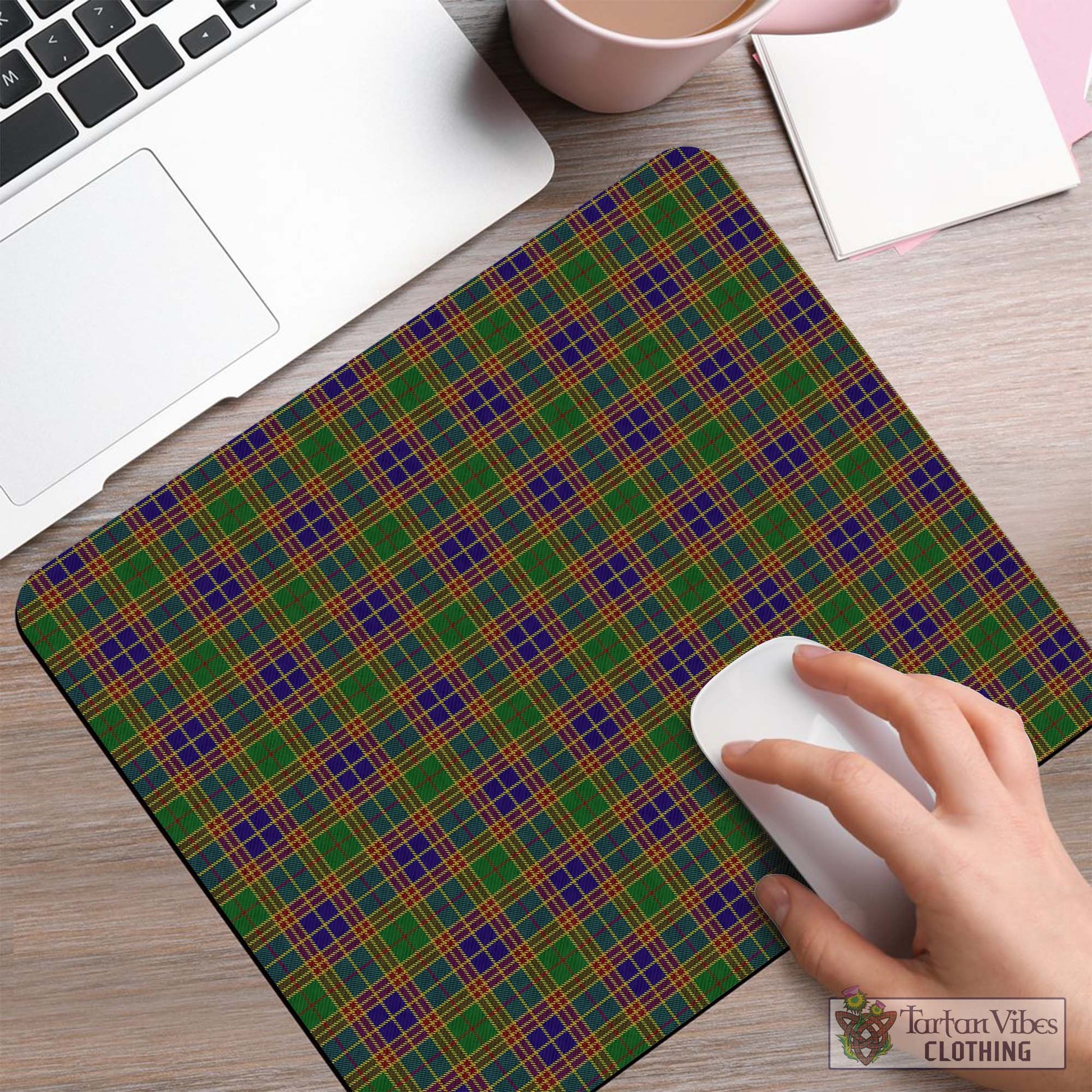 Tartan Vibes Clothing Stevenson Tartan Mouse Pad