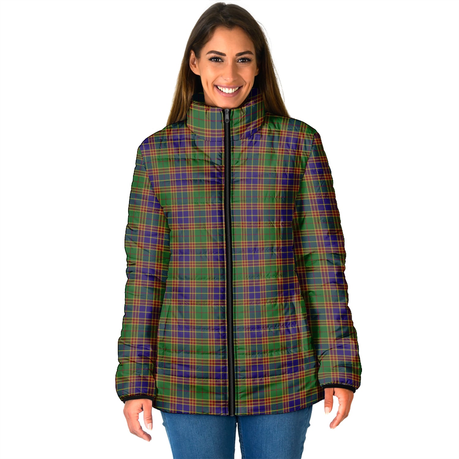 Stevenson Old Tartan Padded Jacket - Tartan Vibes Clothing