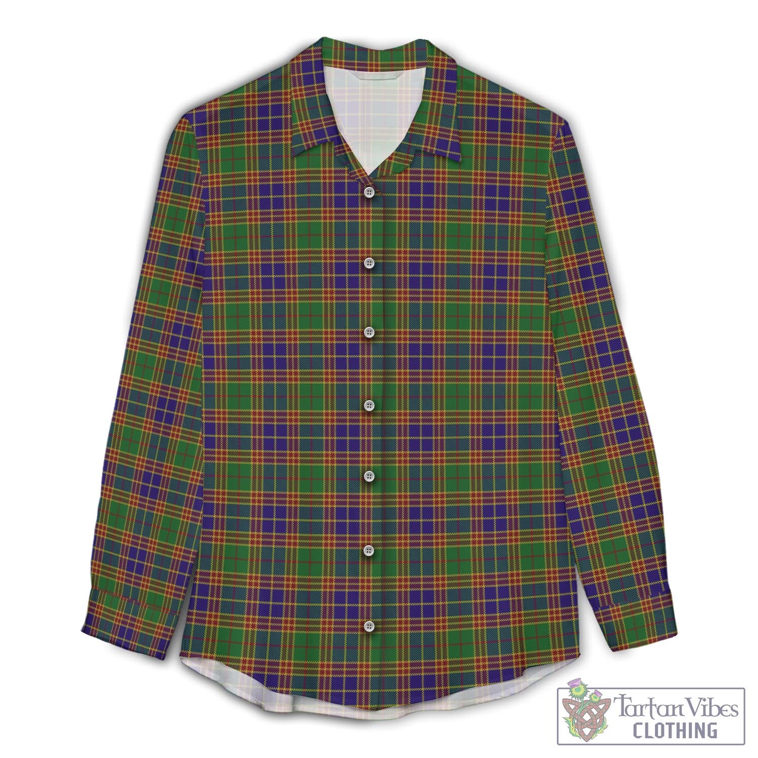 Stevenson Tartan Womens Casual Shirt