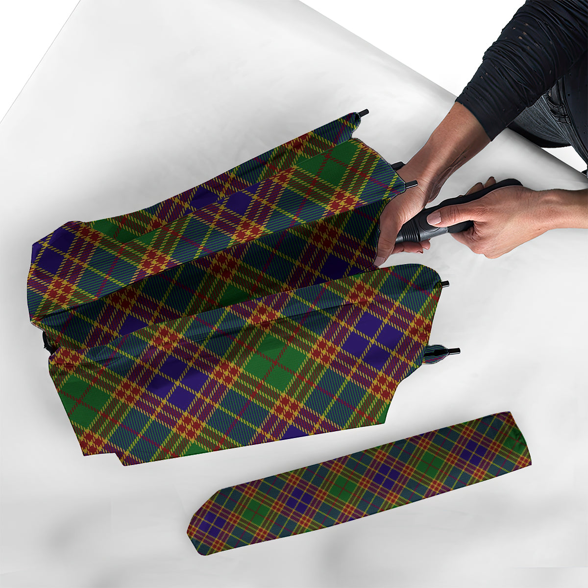 Stevenson Tartan Umbrella - Tartanvibesclothing