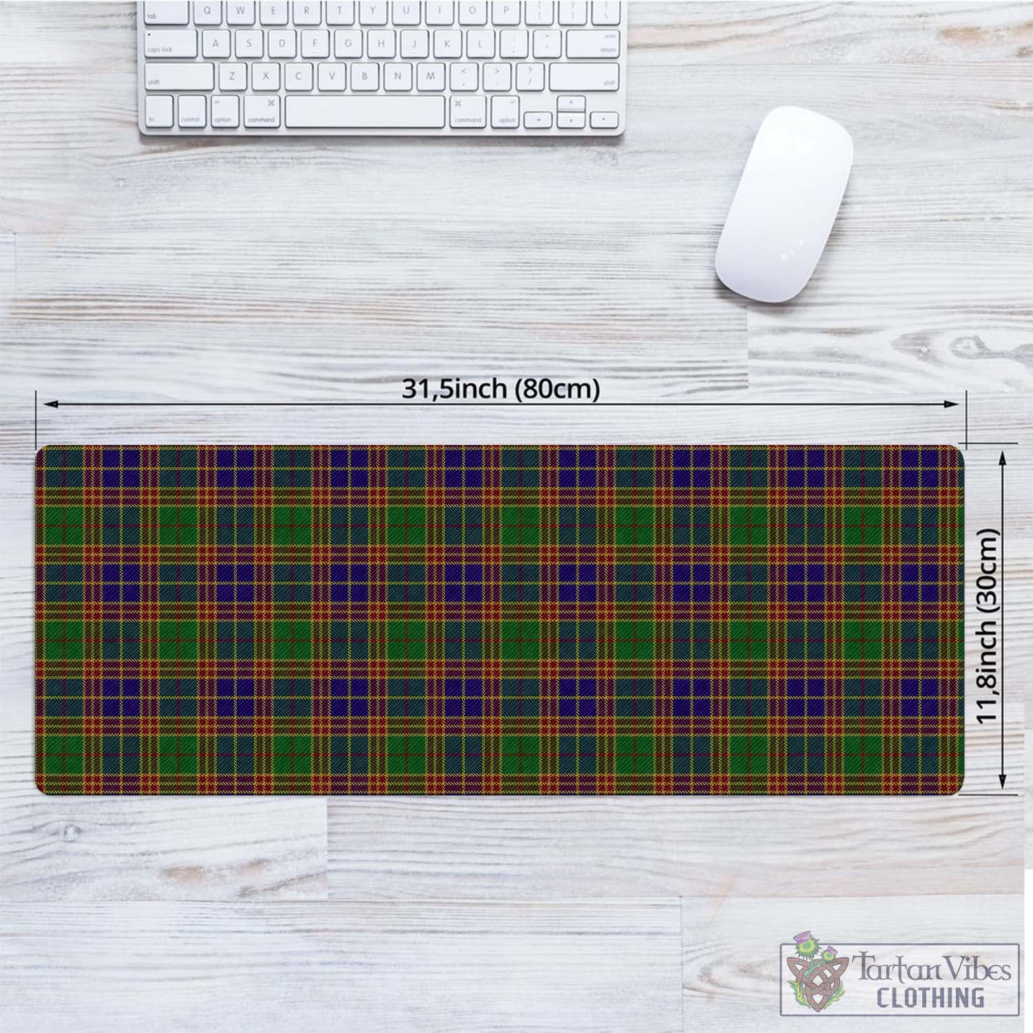 Tartan Vibes Clothing Stevenson Tartan Mouse Pad