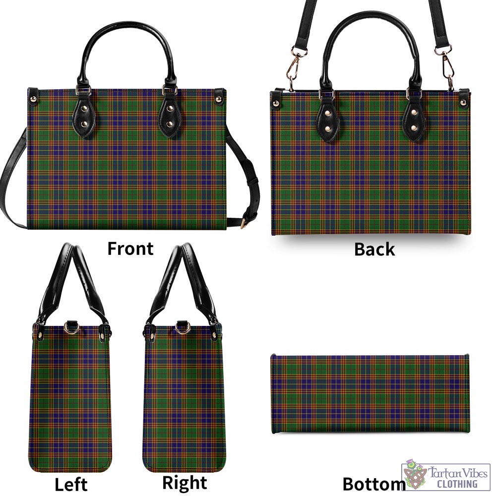 Tartan Vibes Clothing Stevenson Tartan Luxury Leather Handbags