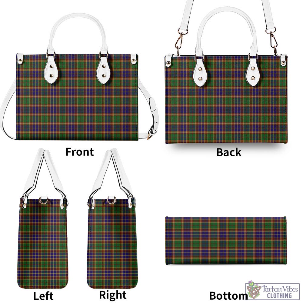 Tartan Vibes Clothing Stevenson Tartan Luxury Leather Handbags