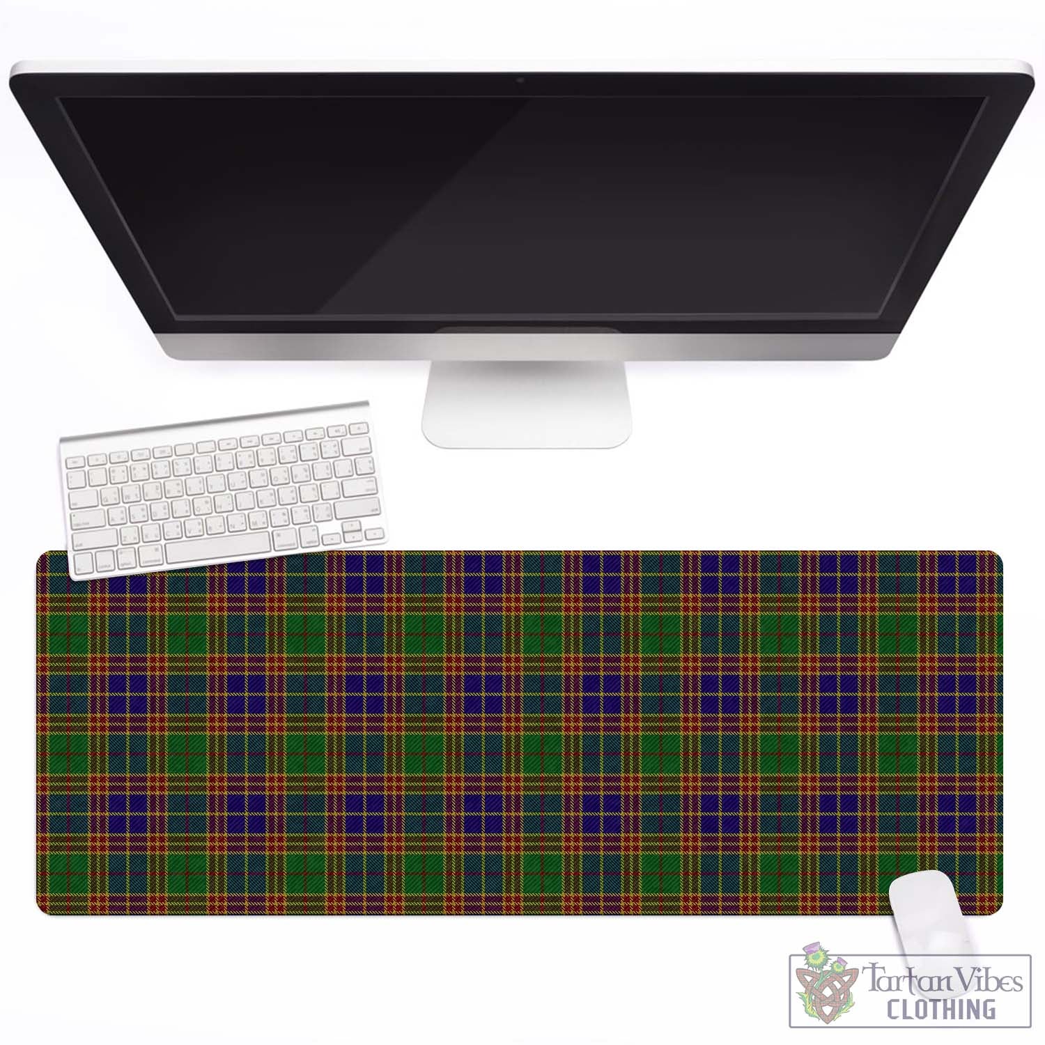 Tartan Vibes Clothing Stevenson Tartan Mouse Pad