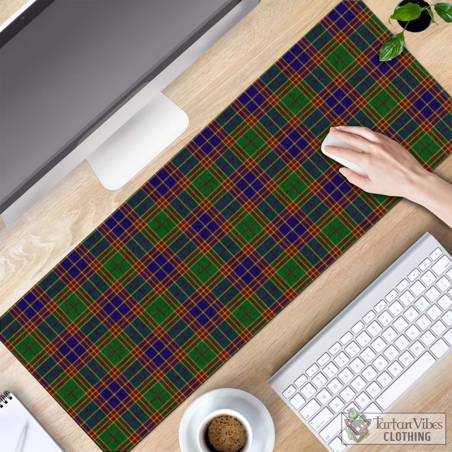 Tartan Vibes Clothing Stevenson Tartan Mouse Pad