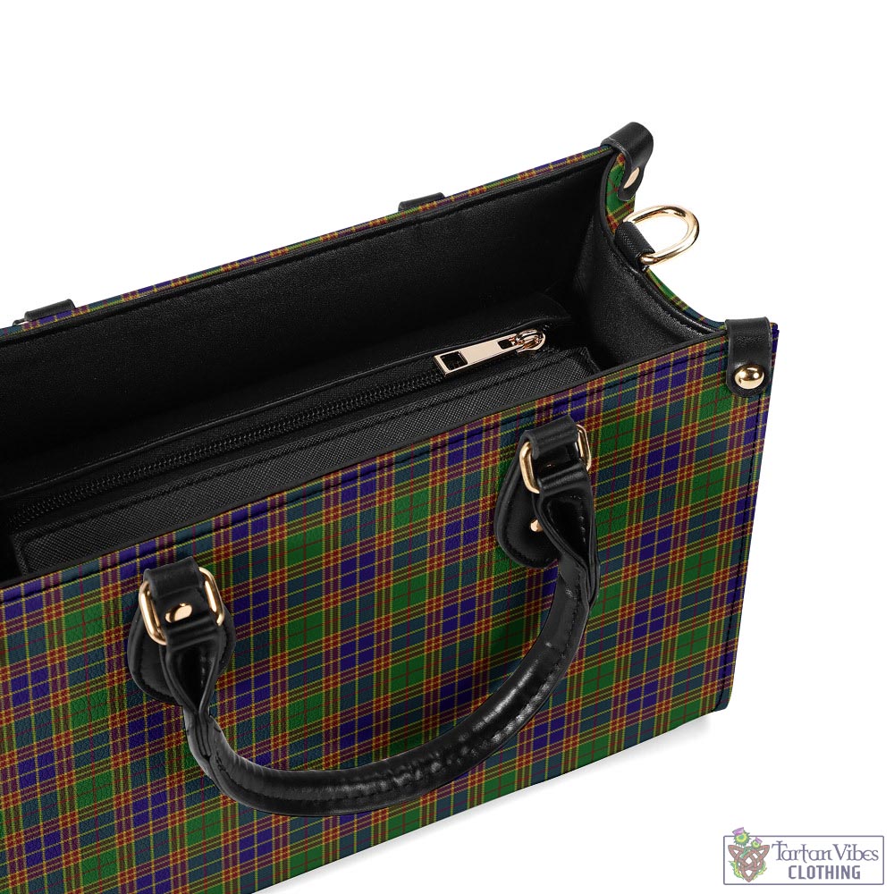 Tartan Vibes Clothing Stevenson Tartan Luxury Leather Handbags