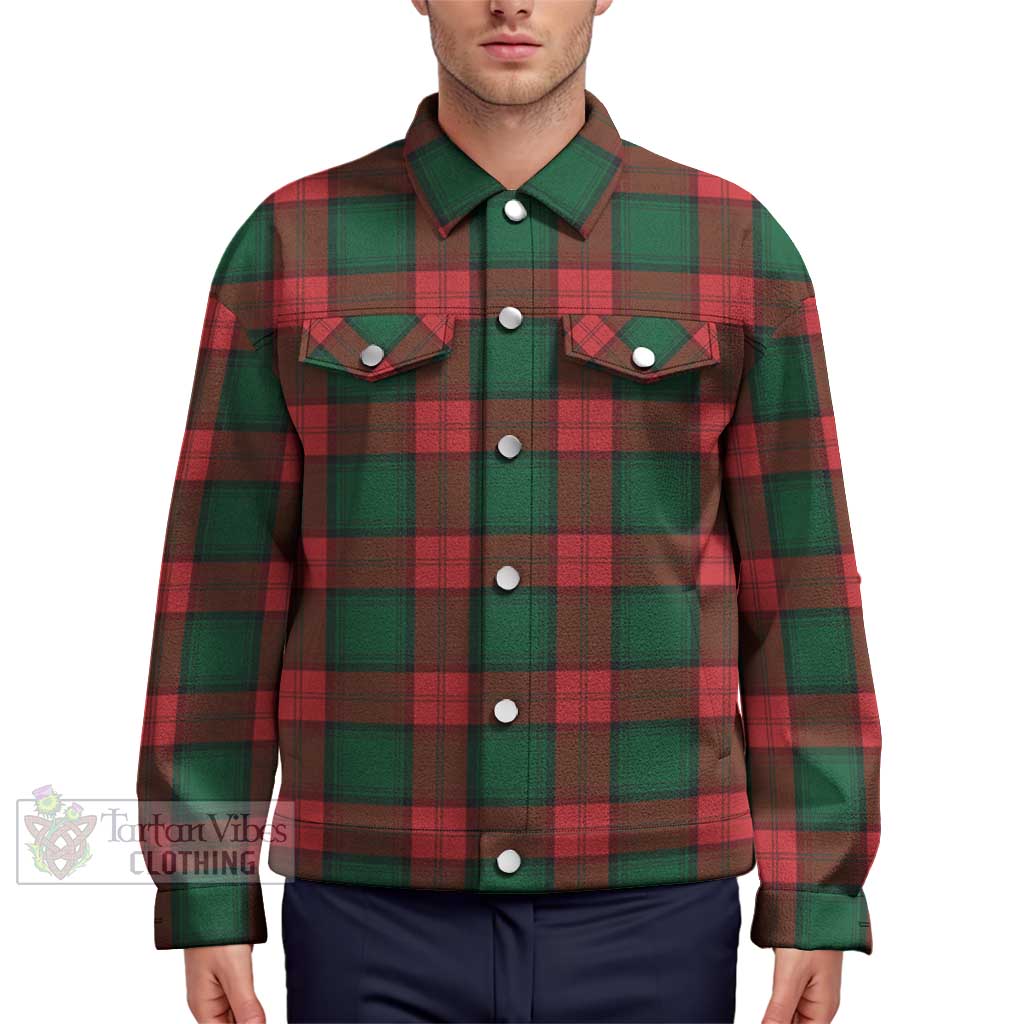 Stewart Atholl Modern Tartan Unisex Lapel Cotton Jacket Unisex - Tartan Vibes Clothing