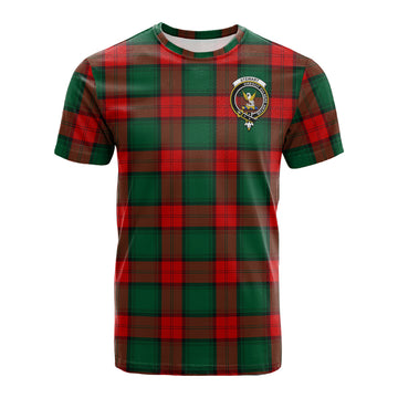 Stewart Atholl Modern Tartan T-Shirt with Family Crest