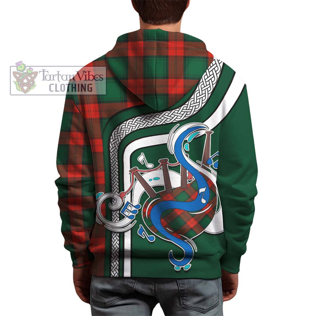 Stewart Atholl Modern Tartan Hoodie with Epic Bagpipe Style - Tartanvibesclothing Shop