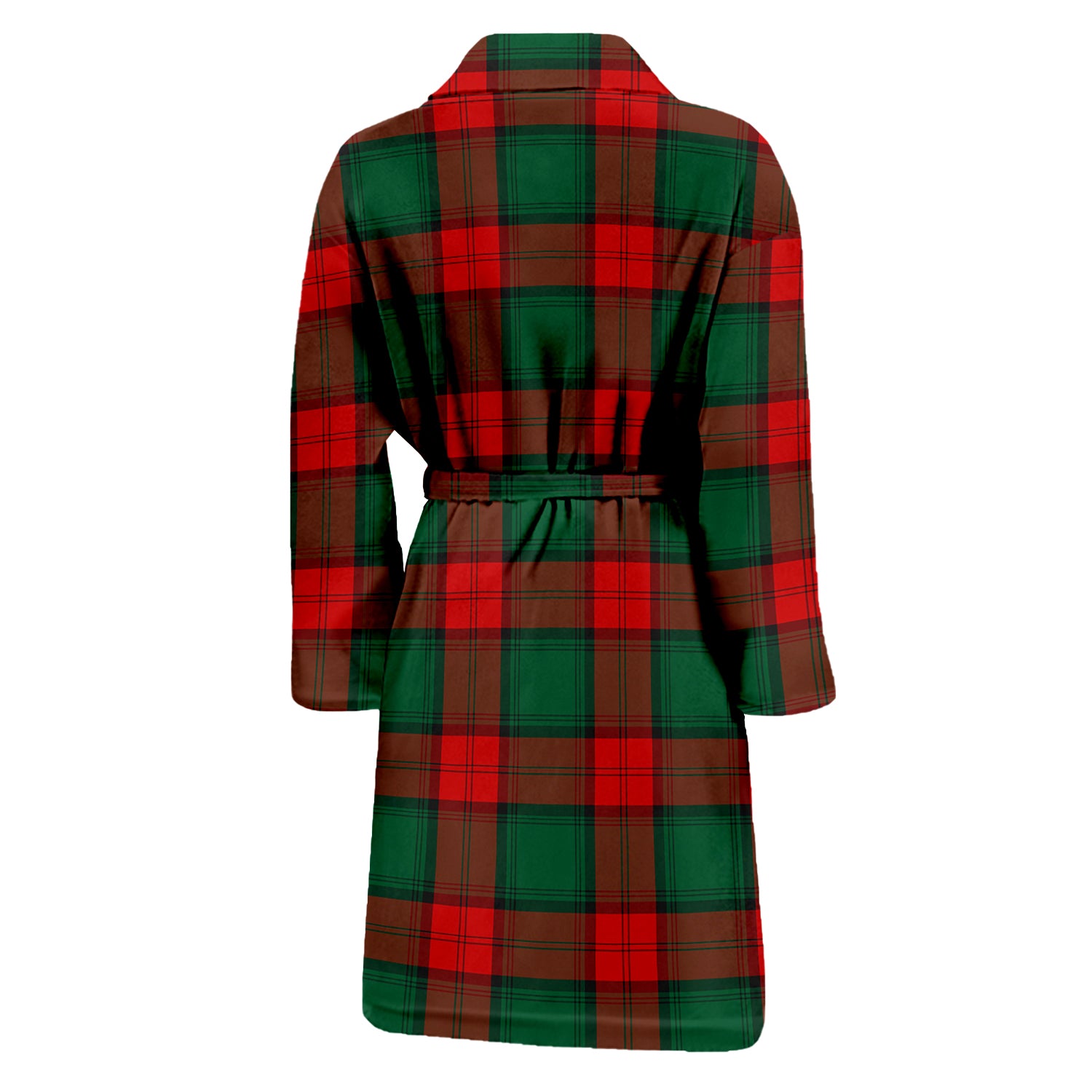 Stewart Atholl Modern Tartan Bathrobe with Family Crest - Tartan Vibes Clothing