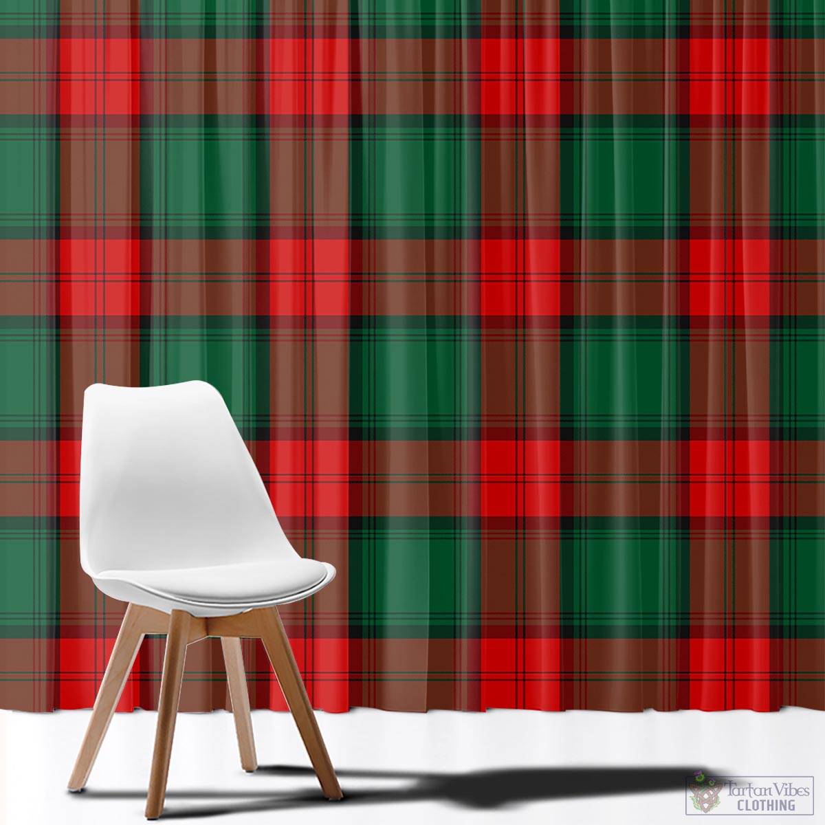 Stewart Atholl Modern Tartan Window Curtain