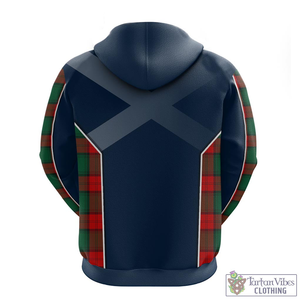 Tartan Vibes Clothing Stewart Atholl Modern Tartan Hoodie with Family Crest and Lion Rampant Vibes Sport Style