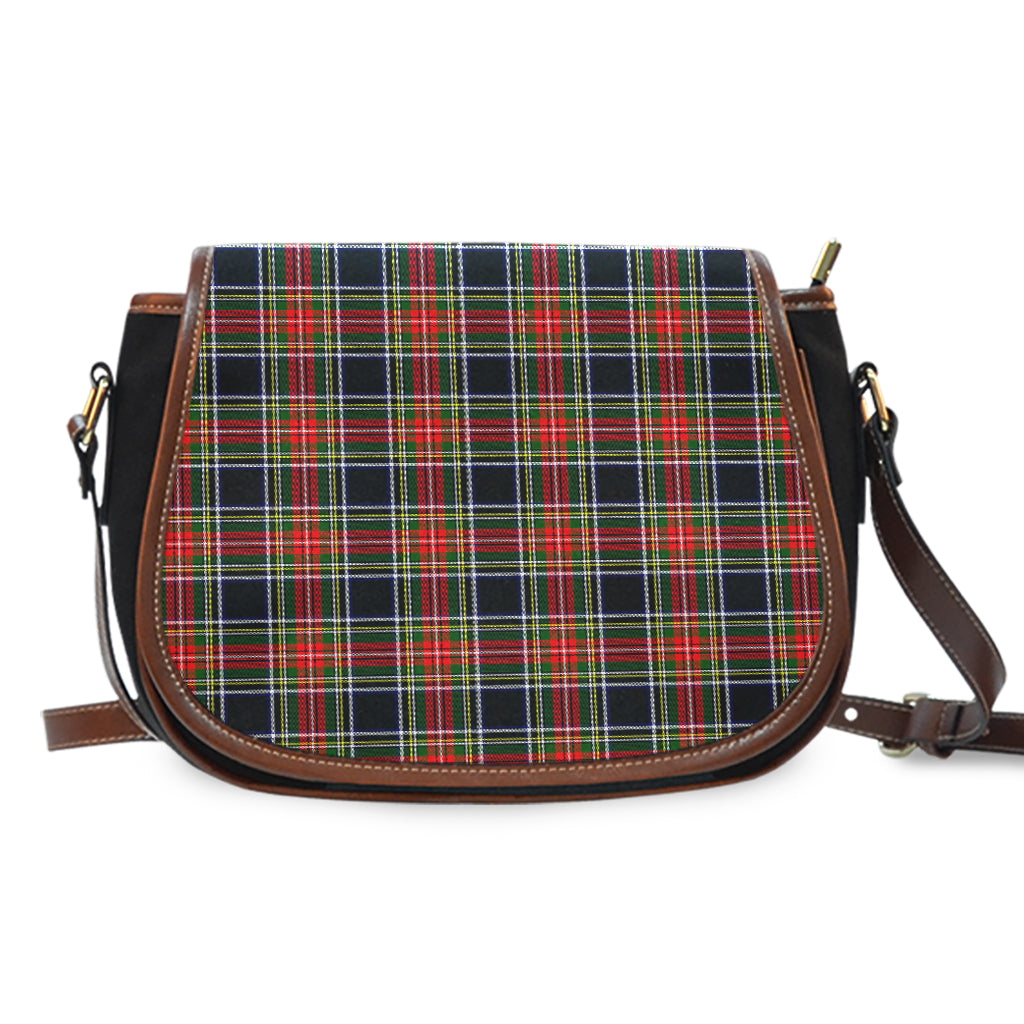 Stewart Black Tartan Saddle Bag One Size - Tartan Vibes Clothing