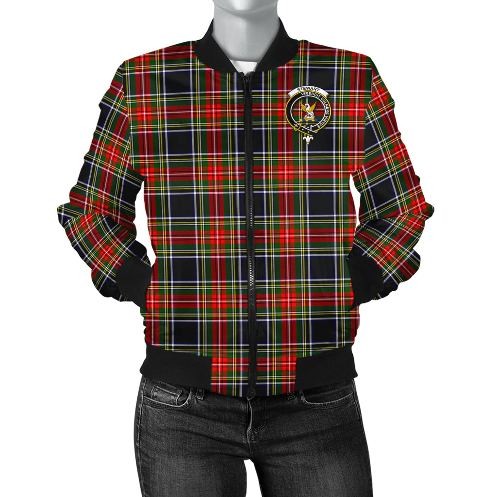 stewart-black-tartan-bomber-jacket-with-family-crest