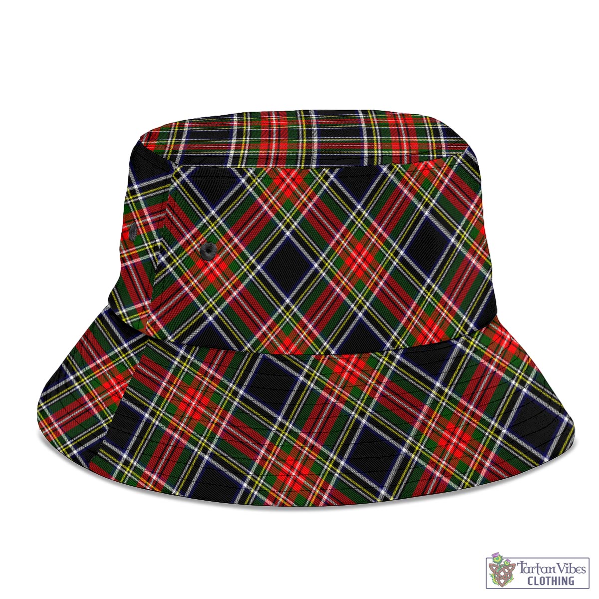 Tartan Vibes Clothing Stewart Black Tartan Bucket Hat