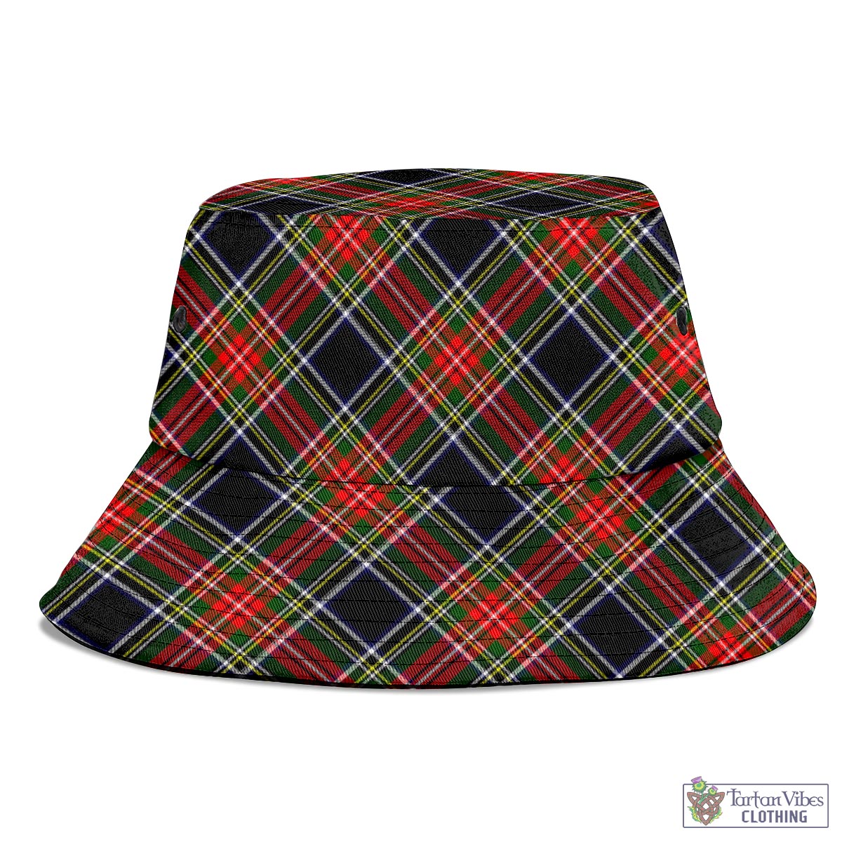 Tartan Vibes Clothing Stewart Black Tartan Bucket Hat