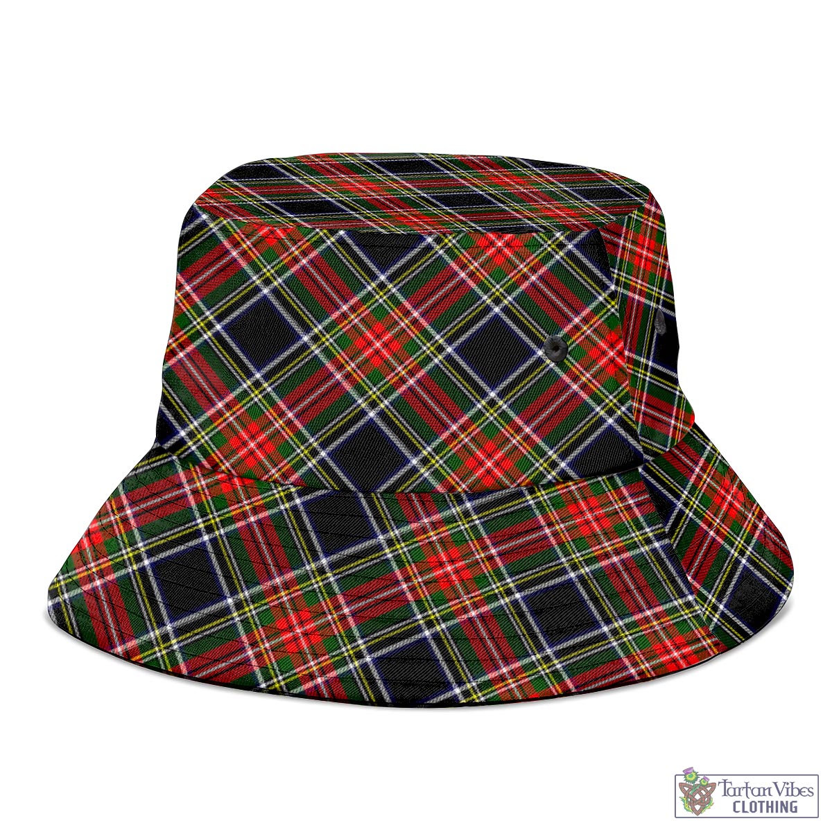 Tartan Vibes Clothing Stewart Black Tartan Bucket Hat