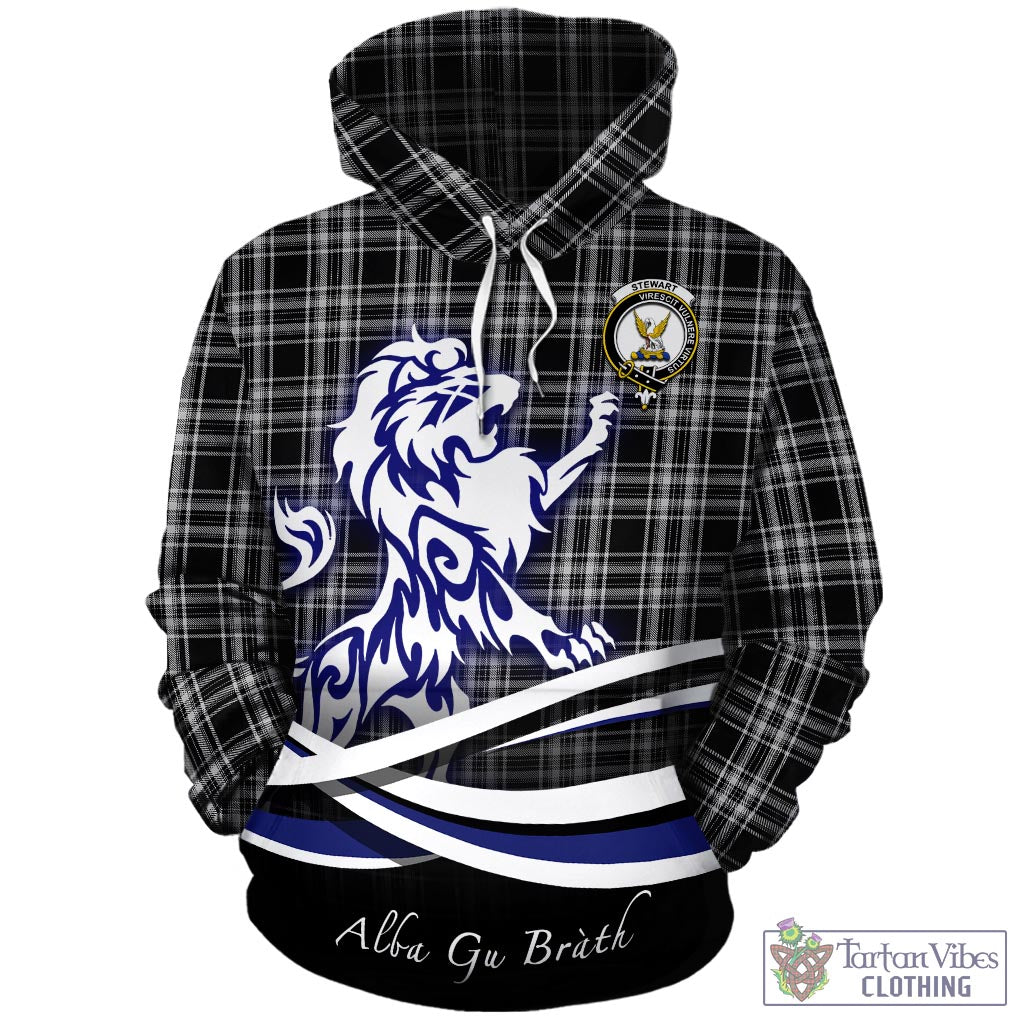 stewart-black-and-white-tartan-hoodie-with-alba-gu-brath-regal-lion-emblem