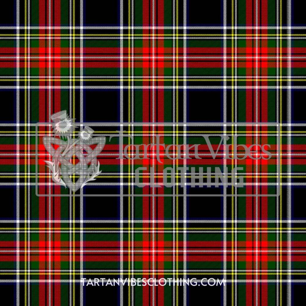 Stewart Black Tartan