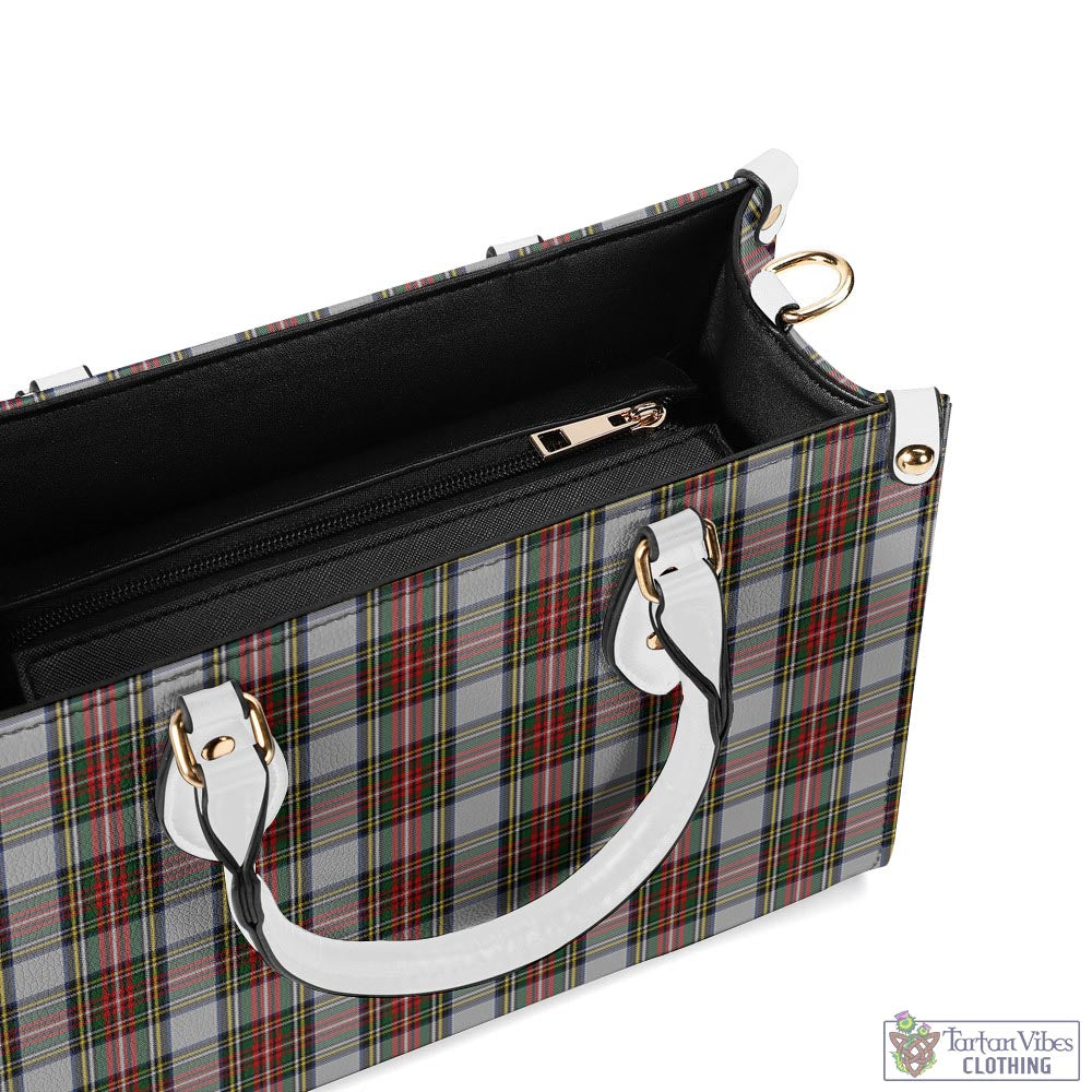 Tartan Vibes Clothing Stewart Dress Tartan Luxury Leather Handbags