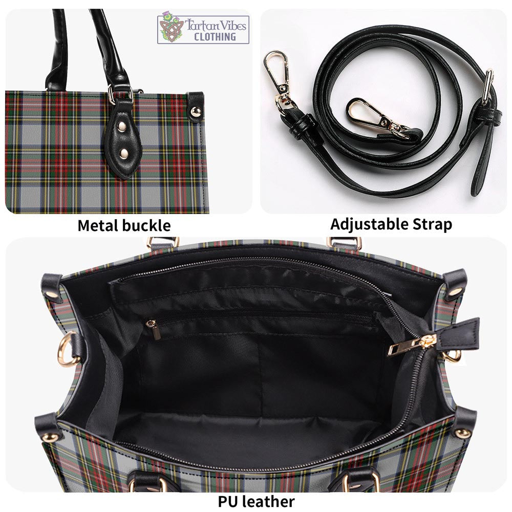 Tartan Vibes Clothing Stewart Dress Tartan Luxury Leather Handbags