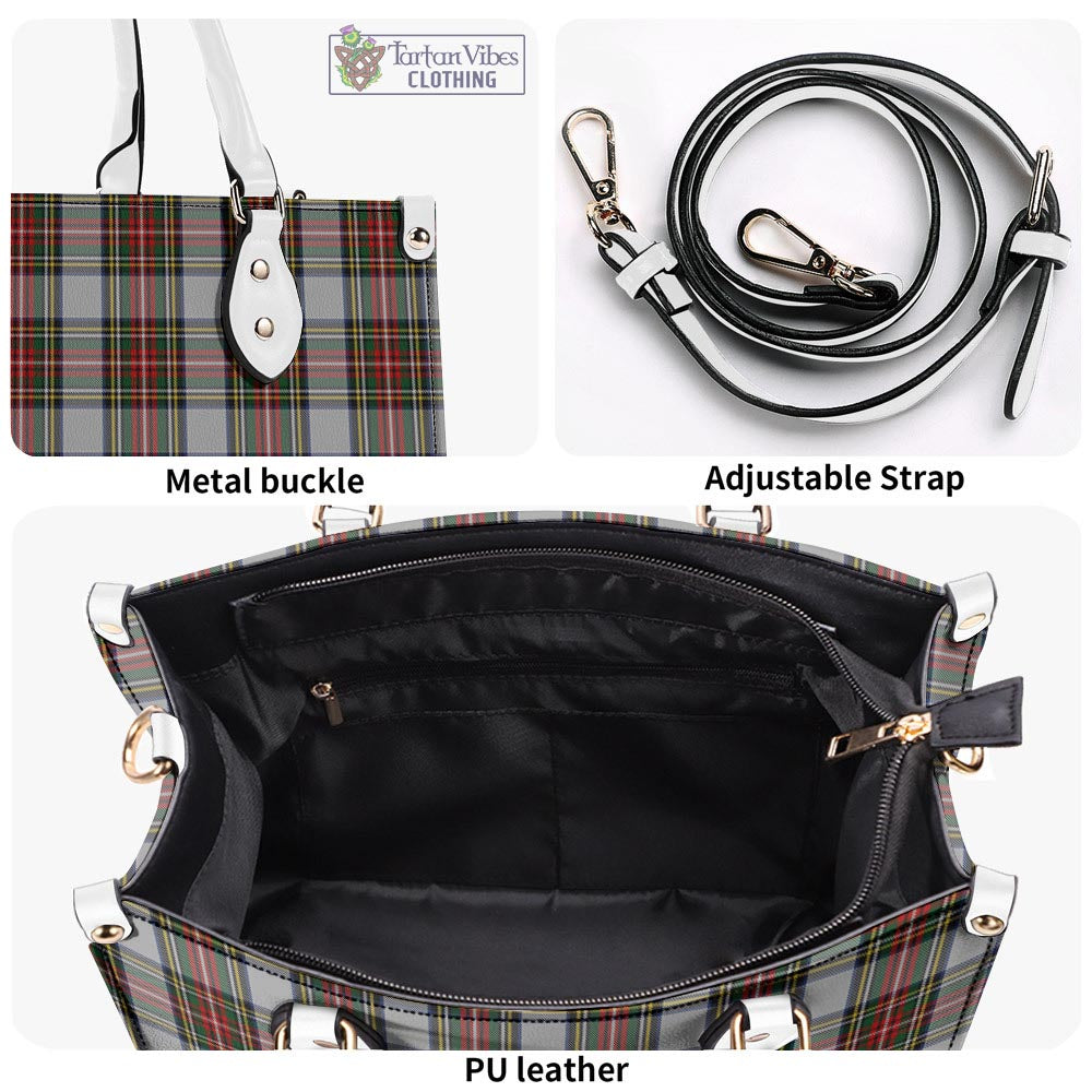 Tartan Vibes Clothing Stewart Dress Tartan Luxury Leather Handbags