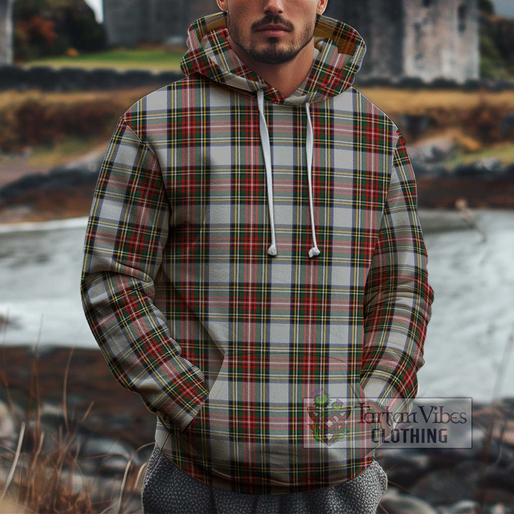 Stewart Dress Tartan Cotton Hoodie Pullover Hoodie XS - Tartan Vibes Clothing