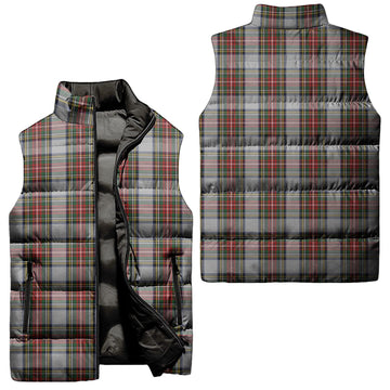 Stewart Dress Tartan Sleeveless Puffer Jacket