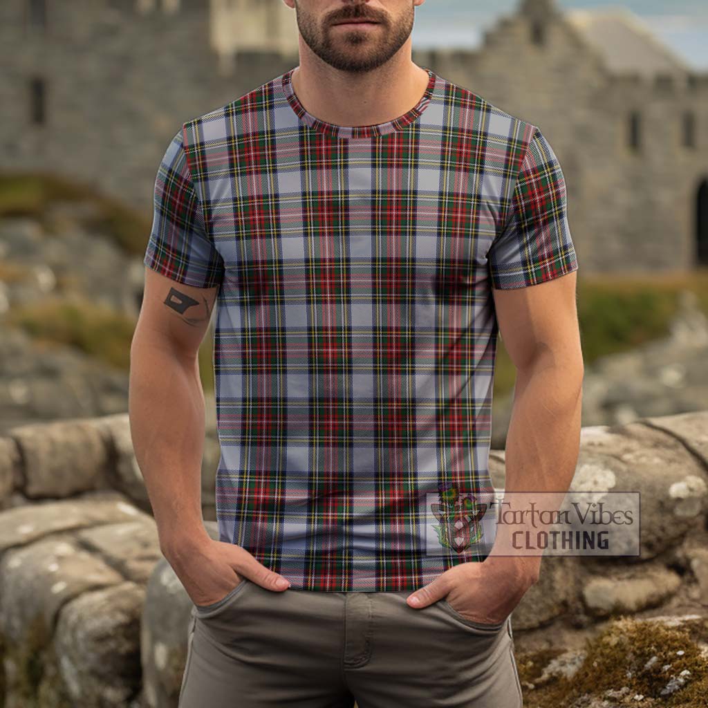 Stewart Dress Tartan Cotton T-Shirt Men's Shirt - Tartanvibesclothing Shop