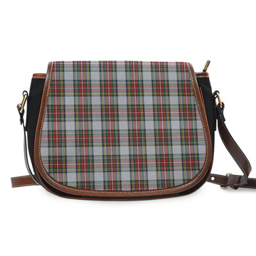 Stewart Dress Tartan Saddle Bag