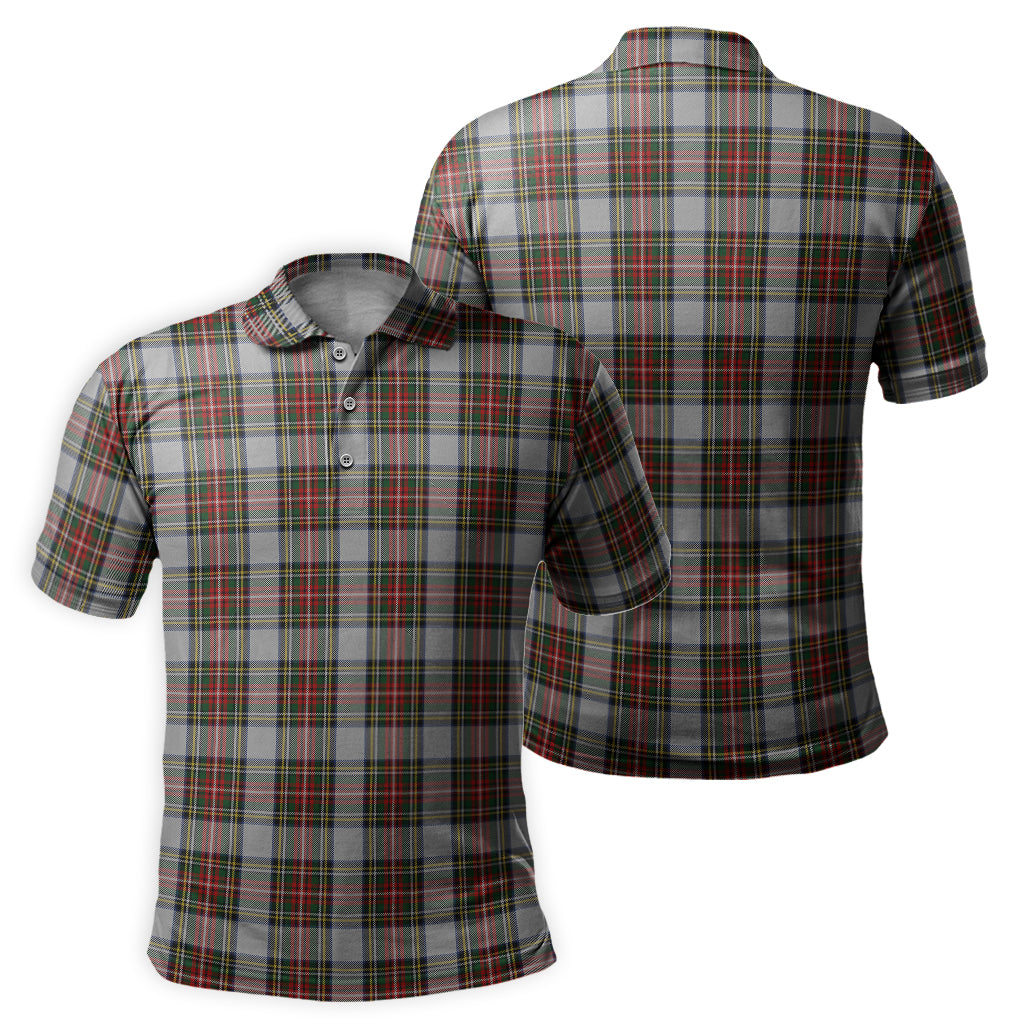 Stewart Dress Tartan Mens Polo Shirt