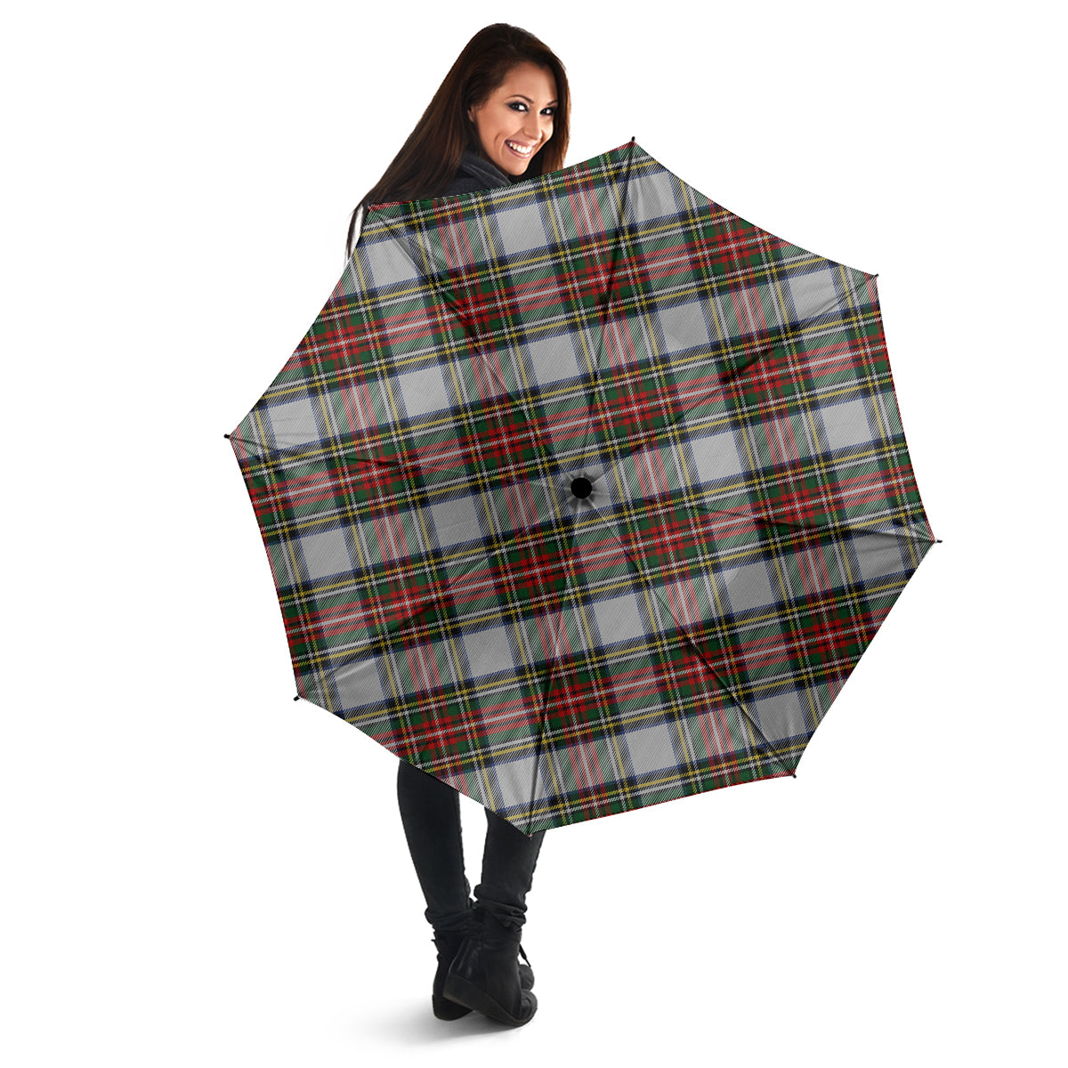 Stewart Dress Tartan Umbrella - Tartanvibesclothing