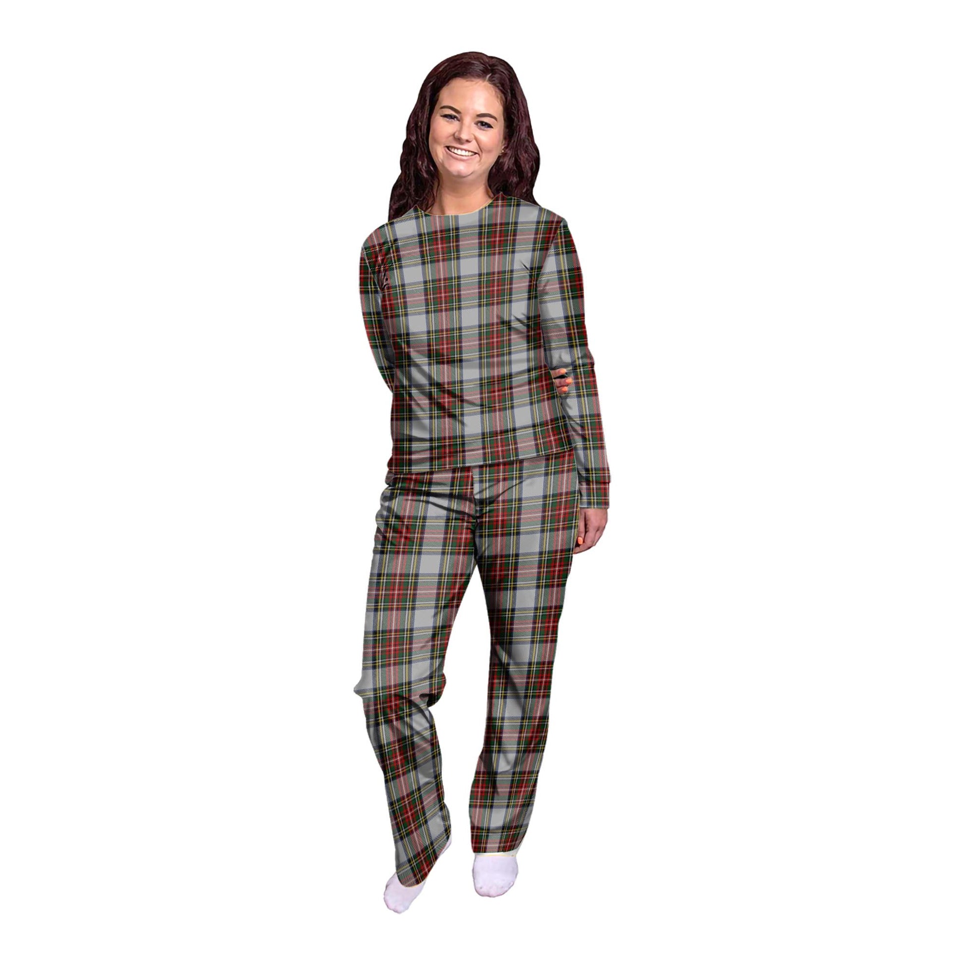 Stewart Dress Tartan Pajamas Family Set - Tartan Vibes Clothing