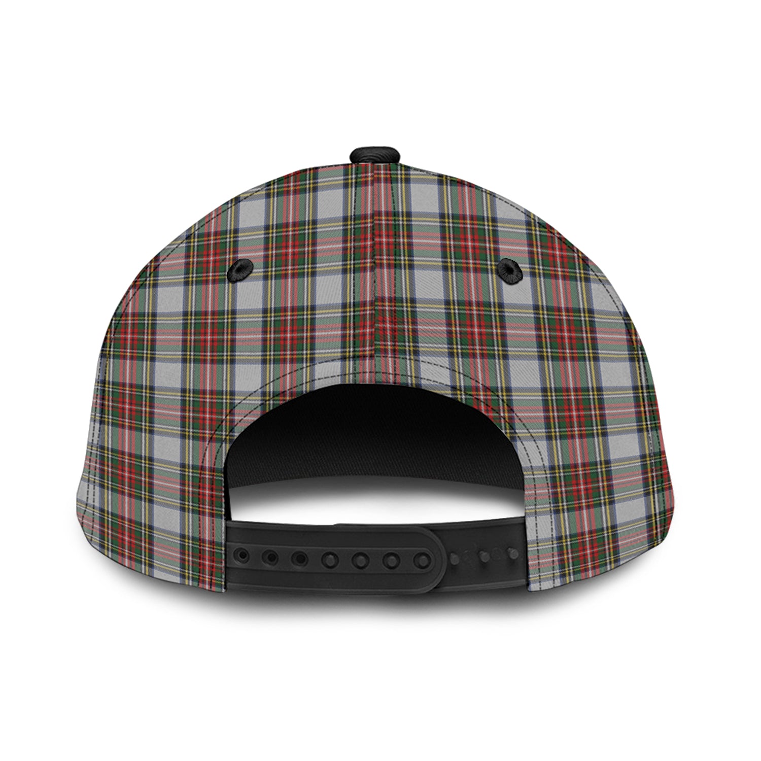 Stewart Dress Tartan Classic Cap with Family Crest - Tartan Vibes Clothing