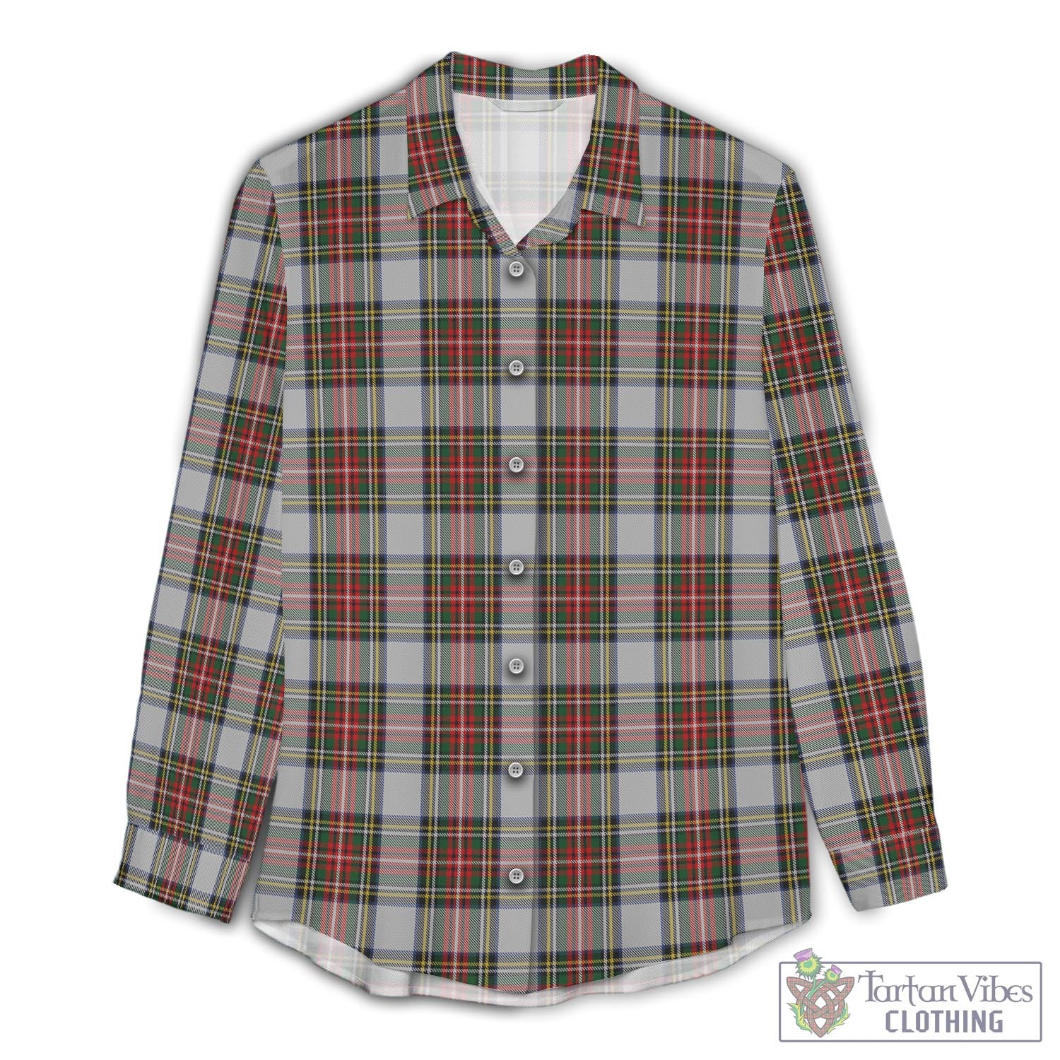 Stewart Dress Tartan Womens Casual Shirt