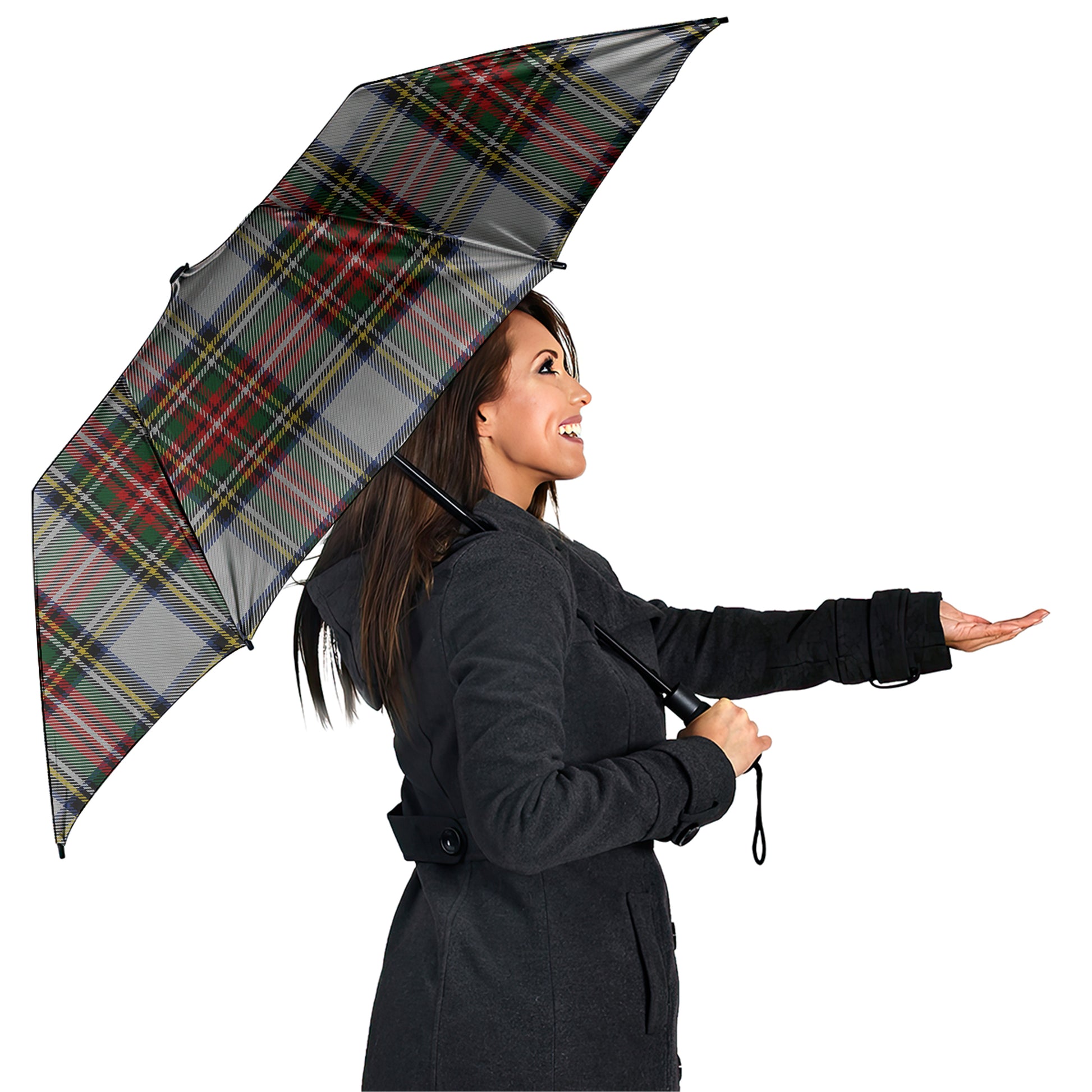 Stewart Dress Tartan Umbrella - Tartanvibesclothing