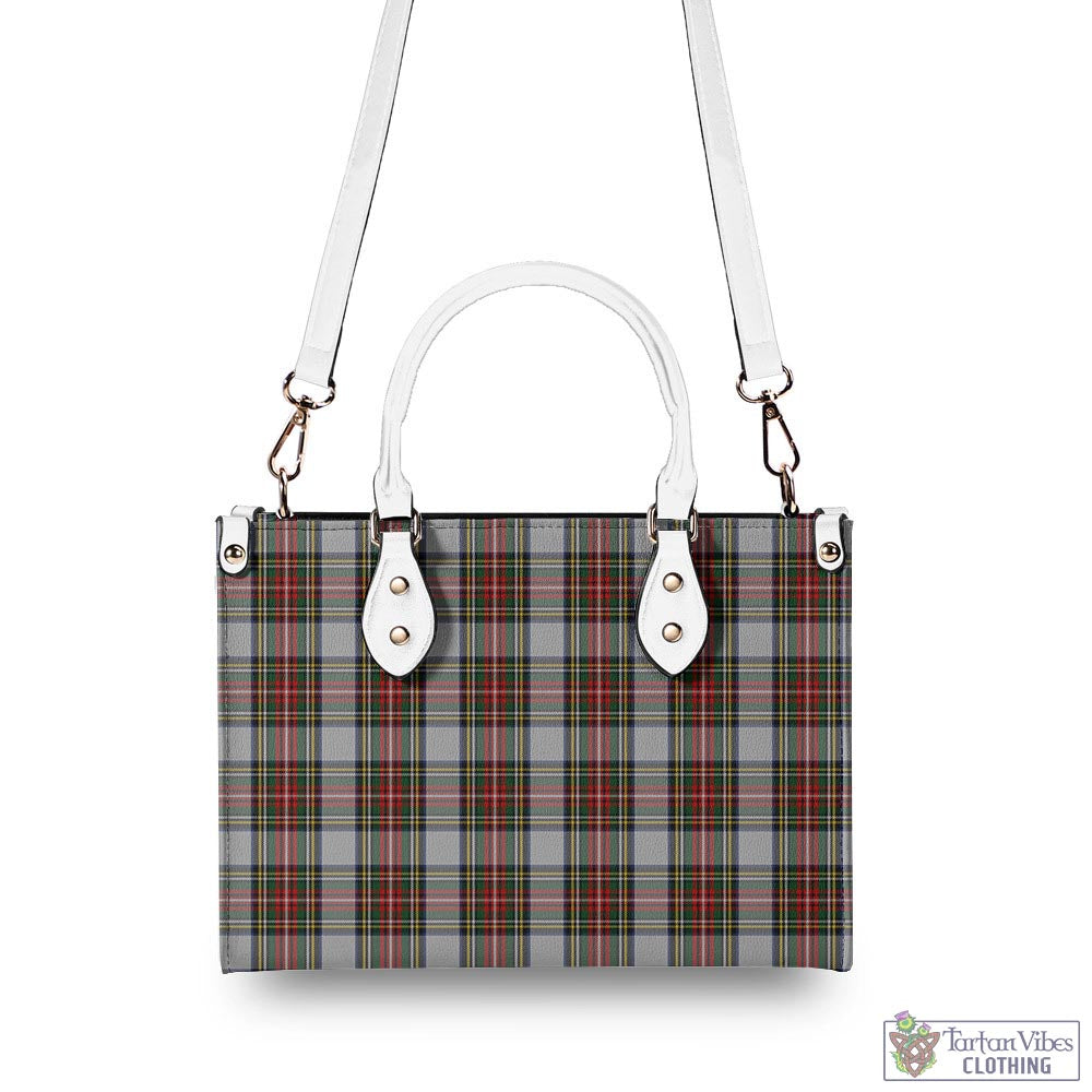 Tartan Vibes Clothing Stewart Dress Tartan Luxury Leather Handbags