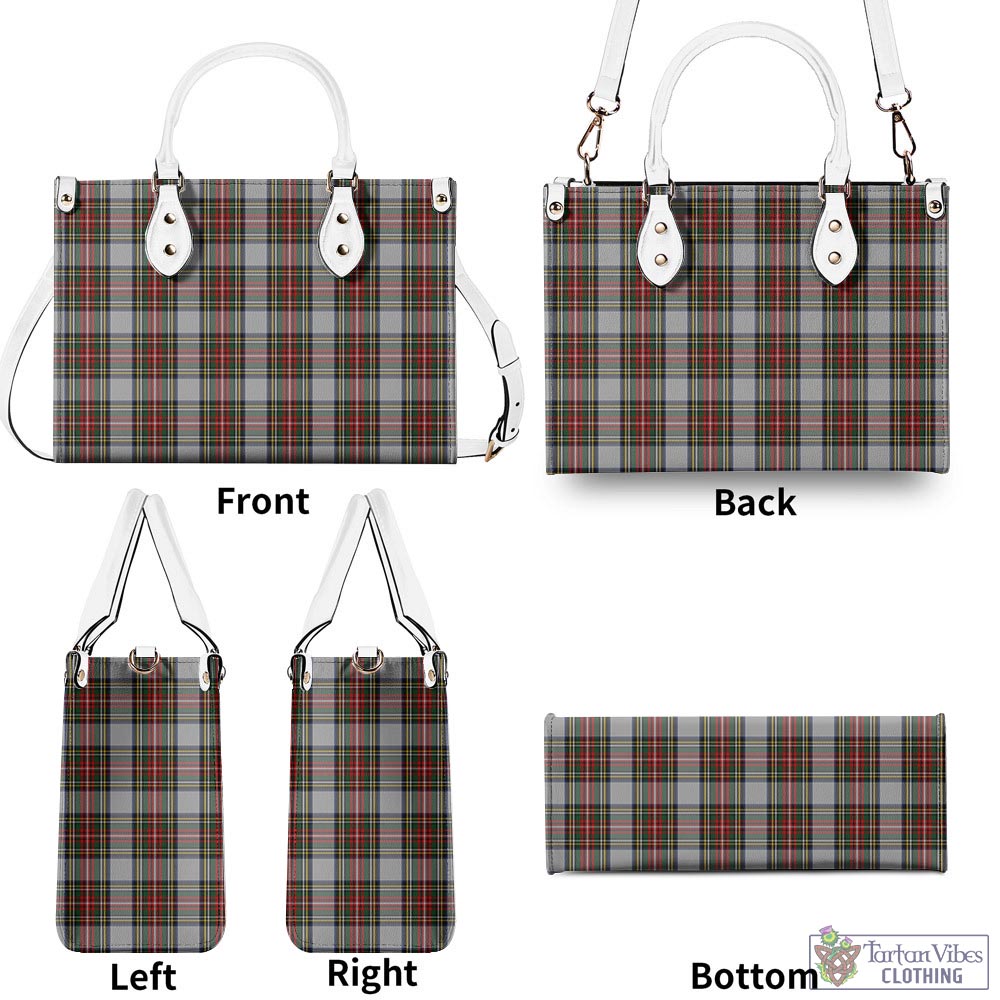 Tartan Vibes Clothing Stewart Dress Tartan Luxury Leather Handbags