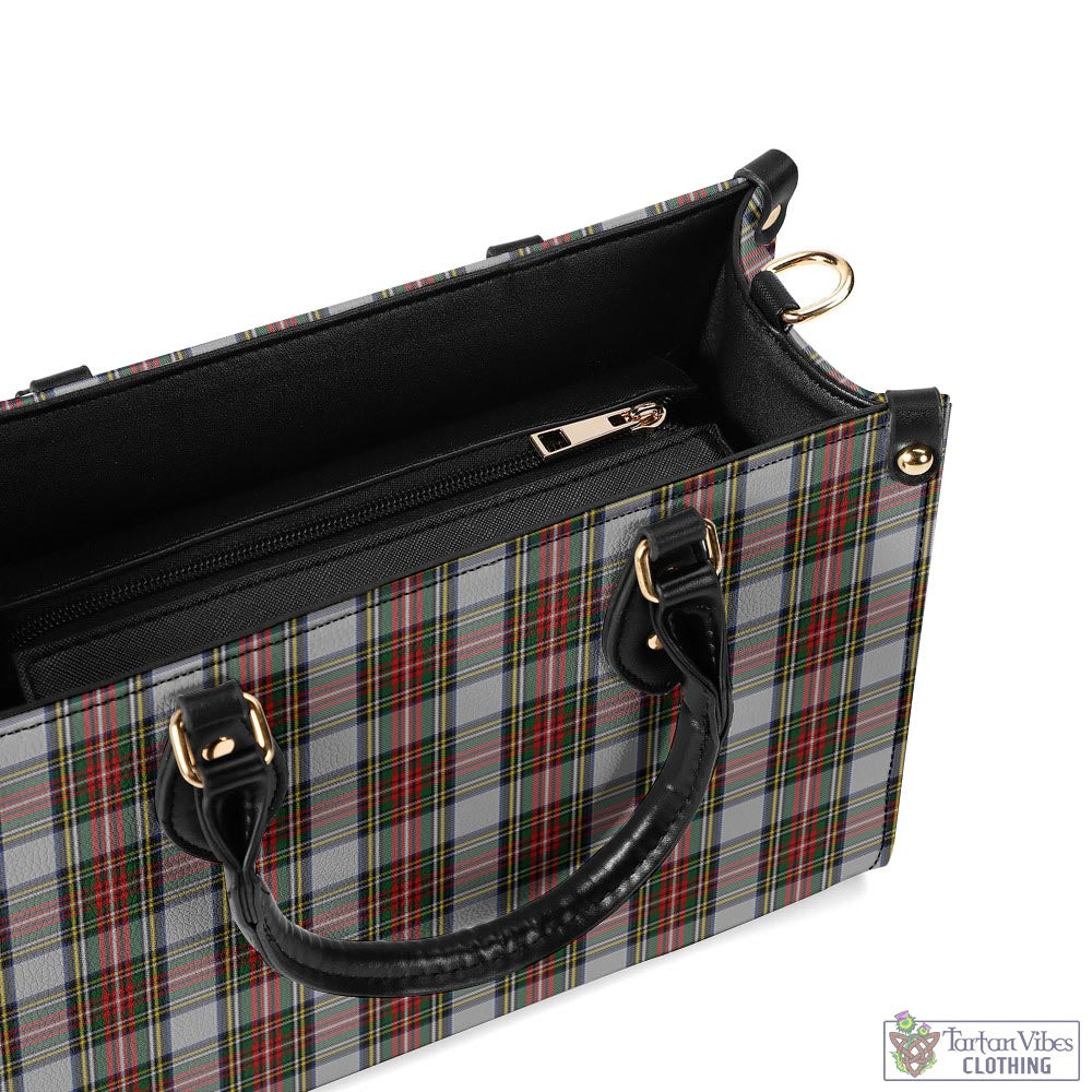 Tartan Vibes Clothing Stewart Dress Tartan Luxury Leather Handbags