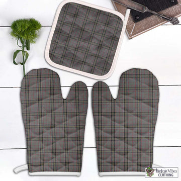 Stewart Grey Tartan Combo Oven Mitt & Pot-Holder