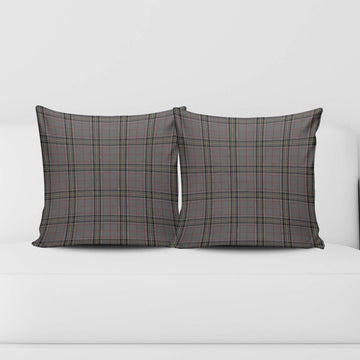 Stewart Grey Tartan Pillow Cover