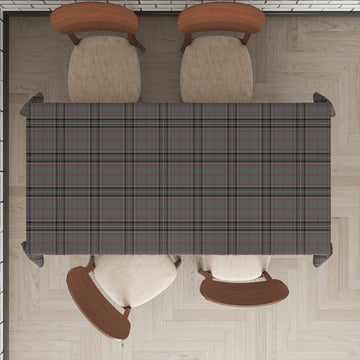 Stewart Grey Tartan Tablecloth