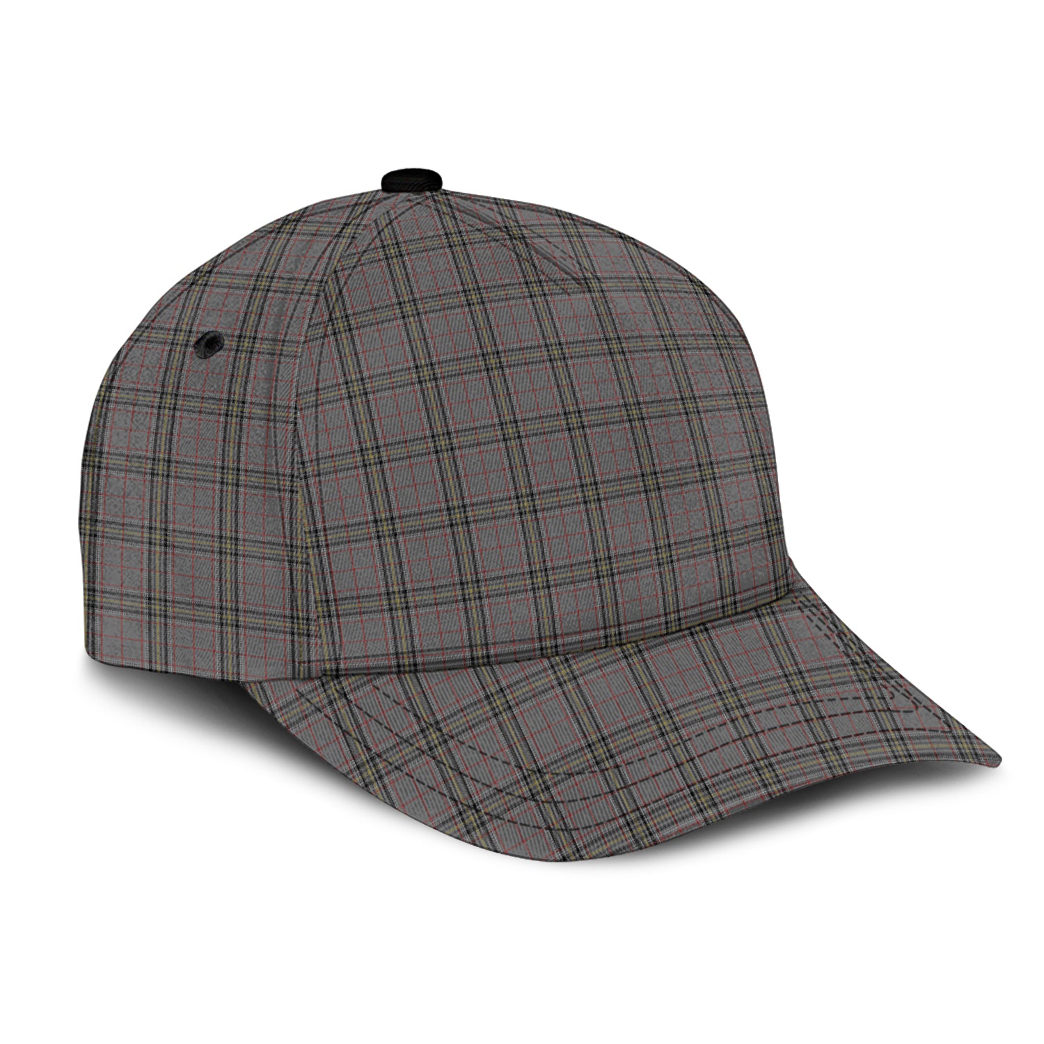 Stewart Grey Tartan Classic Cap - Tartan Vibes Clothing