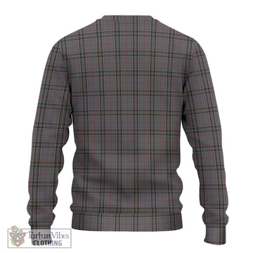 Stewart Grey Tartan Ugly Sweater with Family Crest DNA In Me Style