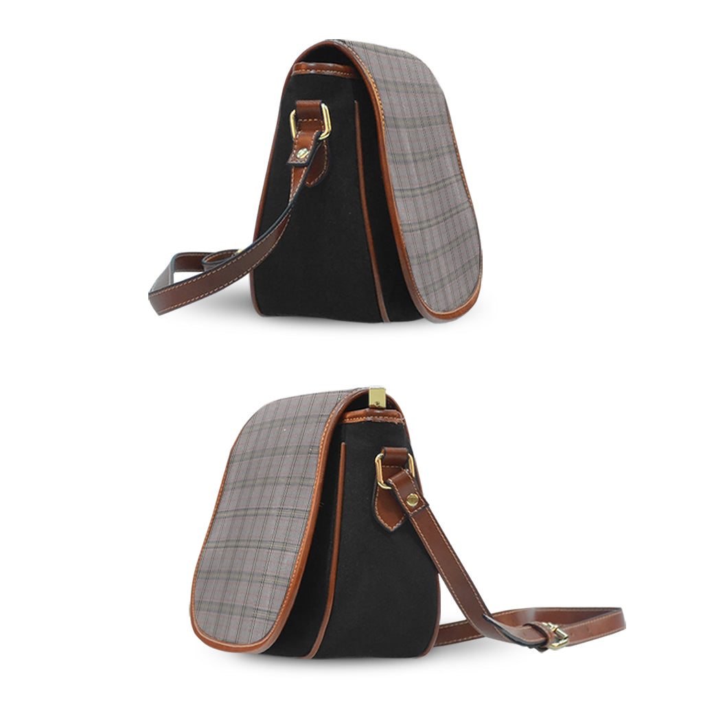 Stewart Grey Tartan Saddle Bag - Tartan Vibes Clothing