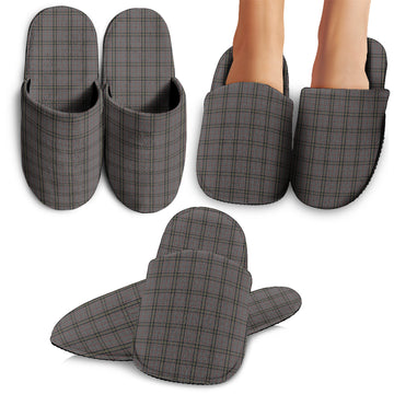 Stewart Grey Tartan Home Slippers