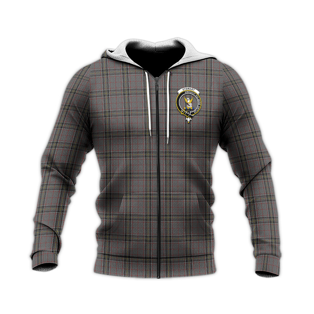 stewart-grey-tartan-knitted-hoodie-with-family-crest