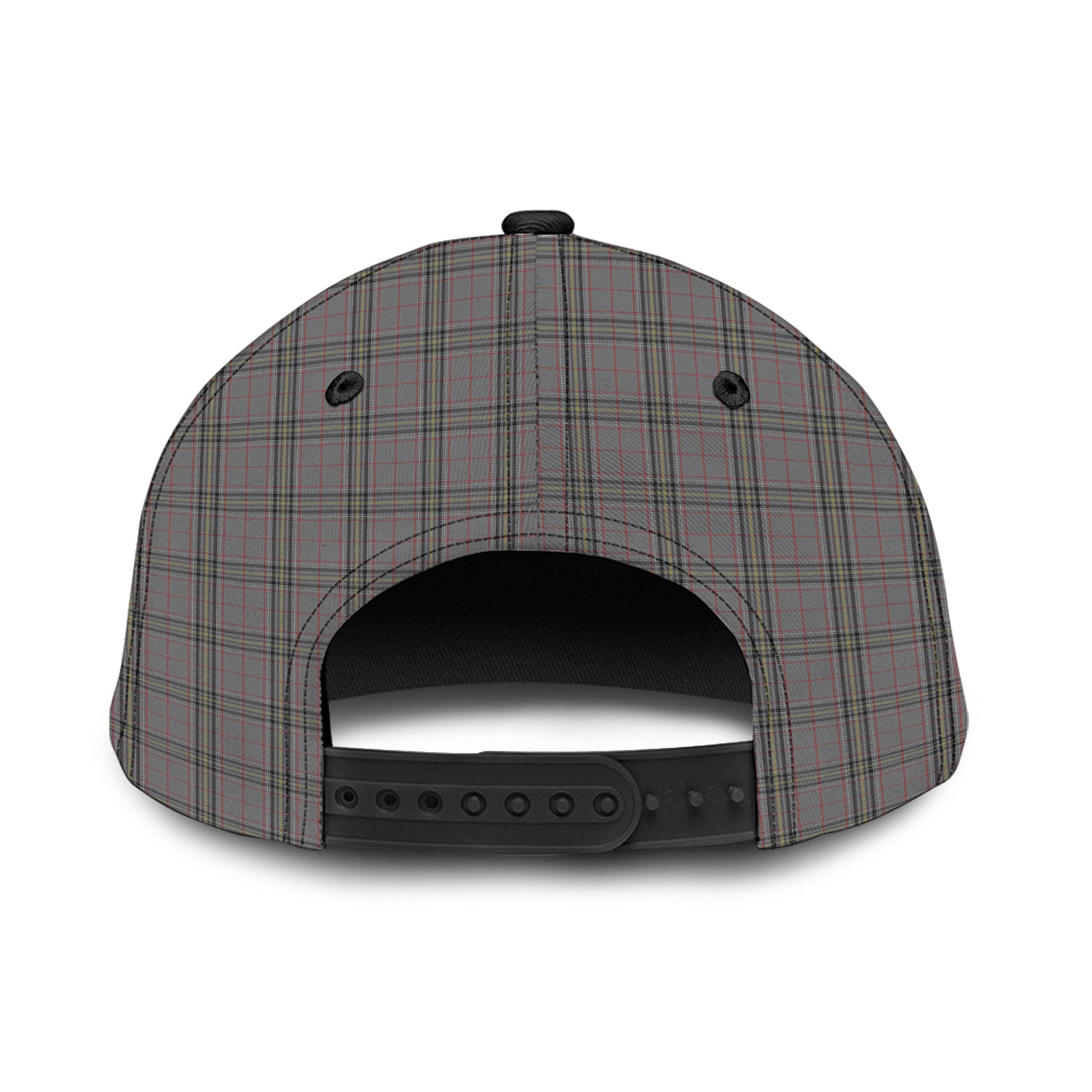 Stewart Grey Tartan Classic Cap with Family Crest - Tartan Vibes Clothing