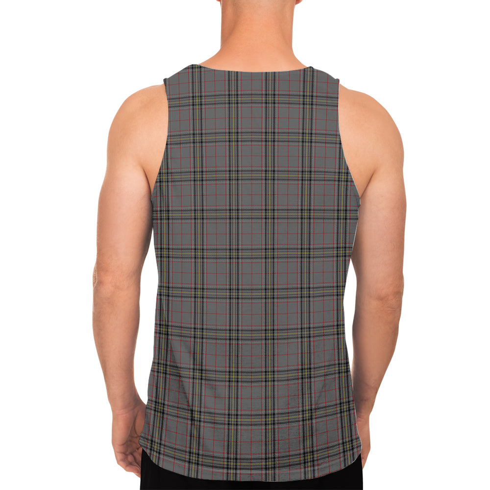 stewart-grey-tartan-mens-tank-top-with-family-crest